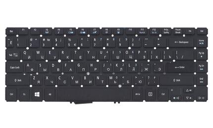 Клавиатура для ноутбука Acer Aspire M5-481T, M5-481TG, M5-481PT с подсветкой (Light), Black, (No Frame) RU - фото 2