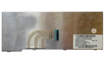 Клавиатура для ноутбука Acer Aspire One 531, A110, A150, D150, D250, ZG5, ZG8 White, RU - фото 3