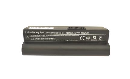 Усиленная аккумуляторная батарея для ноутбука Asus A22-P701 EEE PC 700 7.4V Black 8800mAh OEM Усиленная аккумуляторная батарея для ноутбука Asus A22-P701 EEE PC 700 7.4V Black 8800mAh OEM