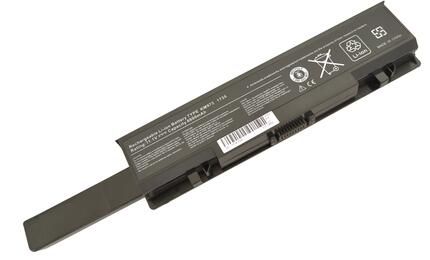 Усиленная аккумуляторная батарея для ноутбука Dell KM973 Studio 1737 11.1V Black 6600mAh OEM Усиленная аккумуляторная батарея для ноутбука Dell KM973 Studio 1737 11.1V Black 6600mAh OEM - фото 2