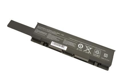 Усиленная аккумуляторная батарея для ноутбука Dell KM973 Studio 1737 11.1V Black 6600mAh OEM Усиленная аккумуляторная батарея для ноутбука Dell KM973 Studio 1737 11.1V Black 6600mAh OEM - фото 3