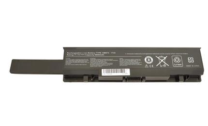 Усиленная аккумуляторная батарея для ноутбука Dell KM973 Studio 1737 11.1V Black 6600mAh OEM Усиленная аккумуляторная батарея для ноутбука Dell KM973 Studio 1737 11.1V Black 6600mAh OEM - фото 4