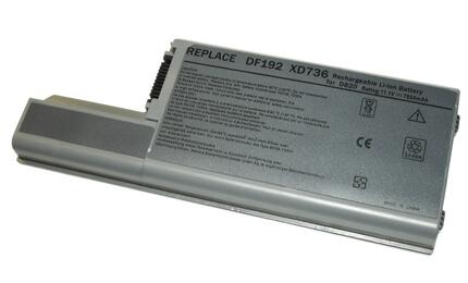Усиленная аккумуляторная батарея для ноутбука Dell YD623 Latitude D820 10.8V Grey 6600mAh OEM Усиленная аккумуляторная батарея для ноутбука Dell YD623 Latitude D820 10.8V Grey 6600mAh OEM