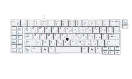 Клавиатура для ноутбука Samsung (X1) Silver, RU - фото 2