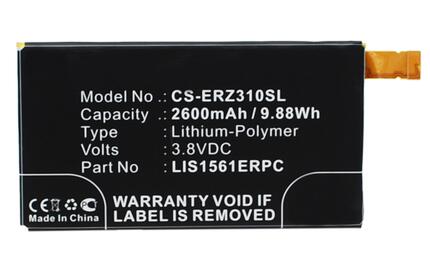 Аккумуляторная батарея для Sony CS-ERZ310SL Xperia Z3 Compact D5803 LTE 3.8V Black 2600mAh 9.88Wh
