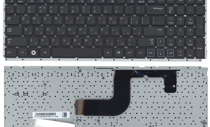 Клавиатура для ноутбука Samsung (RC510, RV511, RV513, RV520) Black, (No Frame), RU