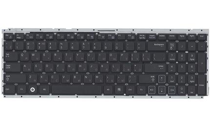 Клавиатура для ноутбука Samsung (RC510, RV511, RV513, RV520) Black, (No Frame), RU - фото 2