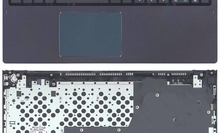 Клавиатура для ноутбука Samsung (NP670Z5E-X01) Black, (Black TopCase), RU