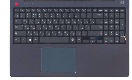 Клавиатура для ноутбука Samsung (NP670Z5E-X01) Black, (Black TopCase), RU - фото 2