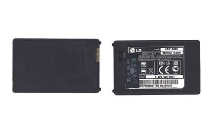 Аккумуляторная батарея для смартфона LG LGIP-340N KS660, LG KF900 Prada II 3.7V Black 950mAh 3.6Wh