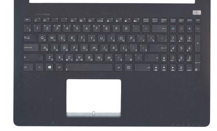 Клавиатура для ноутбука Asus (X502) Black, (Black TopCase) RU - фото 2