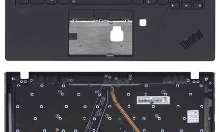 Клавиатура для ноутбука Lenovo ThinkPad X1 Carbon Gen 8 Black, (Black TopCase) RU