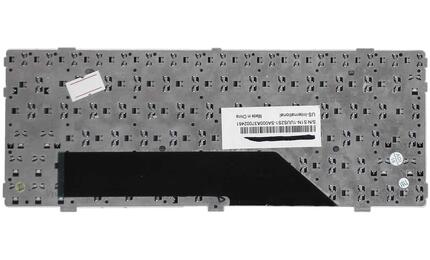 Клавиатура для ноутбука MSI (U160, U135) Black, (Black Frame), RU - фото 3