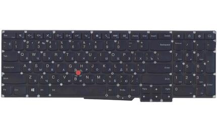 Клавиатура для ноутбука Lenovo ThinkPad (S531, S540) с указателем (Point Stick) Black, (No Frame), RU - фото 2