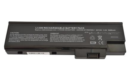 Аккумуляторная батарея для ноутбука Acer QC192 Aspire 1410 14.8V Black 5200mAh Аккумуляторная батарея для ноутбука Acer QC192 Aspire 1410 14.8V Black 5200mAh - фото 4