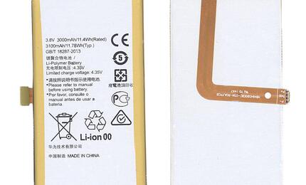 Аккумуляторная батарея для смартфона Huawei HB494590EBC Honor 7 3.8V White 3000mAh 11.4Wh