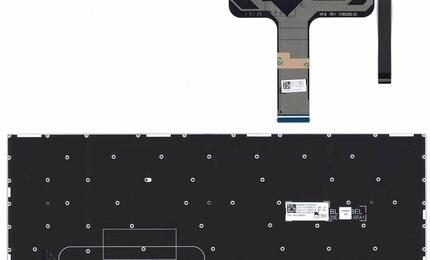 Клавиатура для ноутбука Lenovo Legion Y730-15ICH Black, с подсветкой (Light), (No Frame), RU