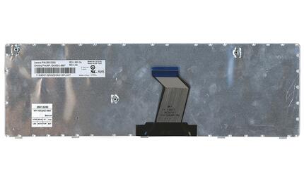 Клавиатура для ноутбука Lenovo IdeaPad (B570, V570, Z570, Z575) Black, (Blue Frame), RU - фото 3