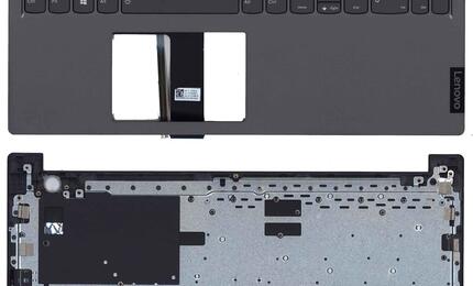 Клавиатура для ноутбука Lenovo ThinkBook 15-IML Black, (Silver TopCase) RU