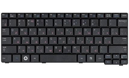 Клавиатура для ноутбука Samsung (N140, N150, N145, N144, N148) Black, RU - фото 2