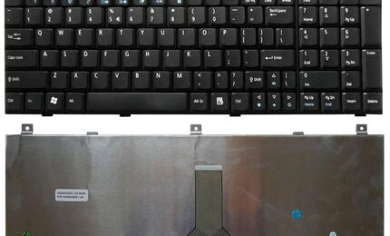 Клавиатура для ноутбука Acer Aspire (1800, 1801, 1802, 1804, 9500, 9502, 9503, 9504) Black, RU