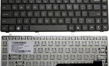 Клавиатура для ноутбука Gateway MD2601U, MD2614U, MD7330U, MD7801U, MD7818U, MD7820U, MD7822U, MD7826U Black, RU