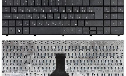 Клавиатура для ноутбука Acer Packard Bell EasyNote (ML61, ML65) Black, RU (вертикальный энтер)