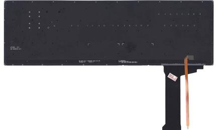 Клавиатура для ноутбука Asus (N551) с подсветкой (Light), Gray, (No Frame) RU - фото 3