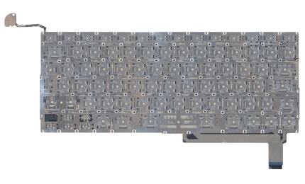 Клавиатура для ноутбука Apple MacBook Pro (A1286) (2011, 2012 года) с подсветкой (Light), Black, (No Frame), с (SD), RU (вертикальный энтер) - фото 3