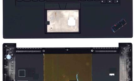 Клавиатура для ноутбука Lenovo ThinkPad X1 Extreme 1st Gen Black, (Black TopCase) RU