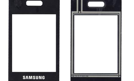 Тачскрин (Сенсорное стекло) для смартфона Samsung SGH D980 черный