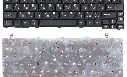 Клавиатура для Toshiba Portege (M200, M205, M400, 3500, S100, P100, R100, S100, M500, Satellite U200, U205) Black, RU