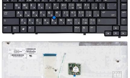 Клавиатура для ноутбука HP Compaq 6910, 6910P Black, RU