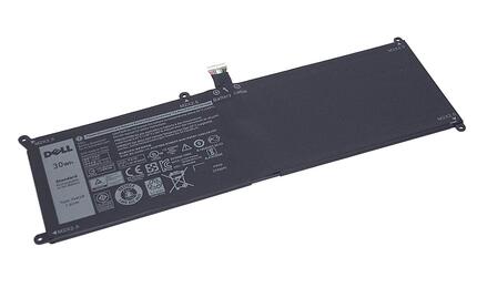 Оригинальная аккумуляторная батарея для ноутбука Dell 7VKV9 Latitude XPS 12 7000 7.6V Black 3910mAh Оригинальная аккумуляторная батарея для ноутбука Dell 7VKV9 Latitude XPS 12 7000 7.6V Black 3910mAh