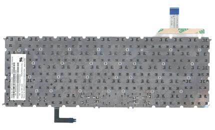 Клавиатура для ноутбука Acer Aspire S7-191, S7-391, S7-392 с подсветкой (Light), Silver, (No Frame) RU - фото 3