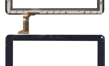 Тачскрин (Сенсорное стекло) для планшета DH-0926A1-PG-FPC080-V3.0 черный для Allwinner A13, Allwinner A20, Qtek 9042, China Tab 9, Ployer MOMO9, Freelander PD60/PD50, Tongfang E910. Размер: 140 мм х 232 мм