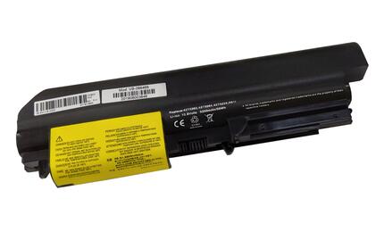 Аккумуляторная батарея для ноутбука Lenovo 42T5262 ThinkPad R61 10.8V Black 5200mAh OEM Аккумуляторная батарея для ноутбука Lenovo 42T5262 ThinkPad R61 10.8V Black 5200mAh OEM