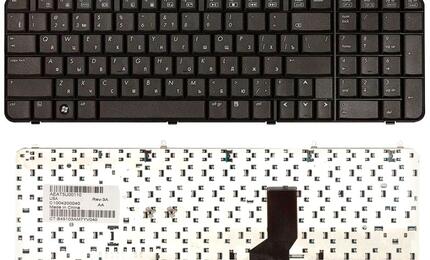 Клавиатура для ноутбука HP Pavilion (DV9000) Black, (Black Frame) RU