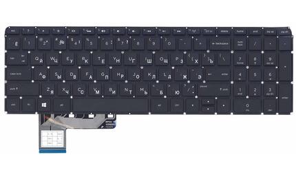 Клавиатура для ноутбука HP Pavilion (m6-k088) с подсветкой (Light), Black, (No Frame) RU - фото 2