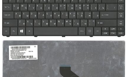 Клавиатура для ноутбука Acer Aspire E1-421, E1-421G, E1-431, E1-431G, E1-471, E1-471G, TravelMate 8371, 8371G, 8471, 8471G Black, RU