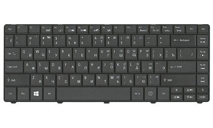 Клавиатура для ноутбука Acer Aspire E1-421, E1-421G, E1-431, E1-431G, E1-471, E1-471G, TravelMate 8371, 8371G, 8471, 8471G Black, RU - фото 2