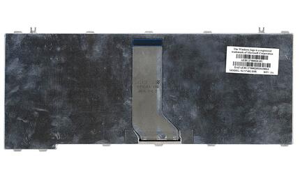 Клавиатура для ноутбука Toshiba Satellite (A600, T130, T135, U400, U405, U500, U505, Portege M800, M900) Black, RU (вертикальный энтер) - фото 3