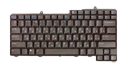 Клавиатура для ноутбука Dell Inspiron (6000, 6000D, 9200, 9300, 9300S, XPS M170, Inspiron XPS Generation 2) Black, RU - фото 2