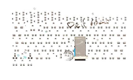 Клавиатура для ноутбука Dell Inspiron (6000, 6000D, 9200, 9300, 9300S, XPS M170, Inspiron XPS Generation 2) Black, RU - фото 3