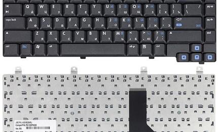 Клавиатура для ноутбука HP Pavilion DV5000, ZE2000, ZE2500, ZV5000, ZX5000, ZD5000 Black, RU