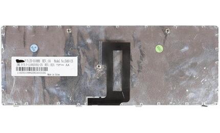 Клавиатура для ноутбука Lenovo IdeaPad (Z450, Z460, Z460A, Z460G) Black, (Gray Frame), RU - фото 3
