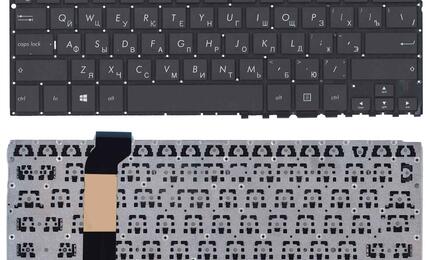 Клавиатура для ноутбука Asus (UX360CA) Black, (No Frame) RU