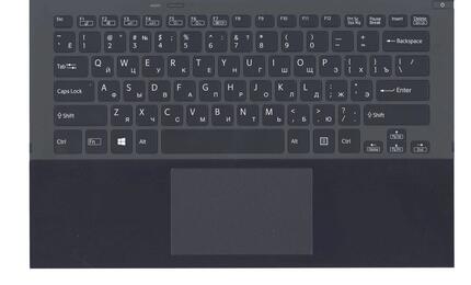 Клавиатура для ноутбука Sony (SVP13) с подсветкой (Light), Black, (Black TopCase), RU - фото 2