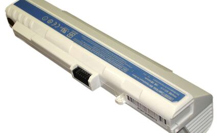Усиленная аккумуляторная батарея для ноутбука Acer UM08A31 Aspire One ZG-5 11.1V White 7800mAh OEM Усиленная аккумуляторная батарея для ноутбука Acer UM08A31 Aspire One ZG-5 11.1V White 7800mAh OEM