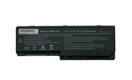 Аккумуляторная батарея для ноутбука Toshiba PA3537U Satellite P200 10.8V Black 5200mAh OEM Аккумуляторная батарея для ноутбука Toshiba PA3537U Satellite P200 10.8V Black 5200mAh OEM
